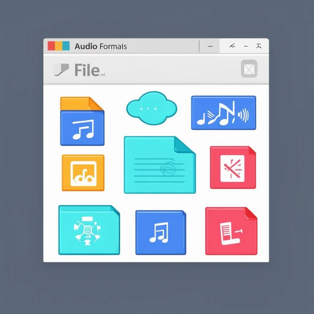 các định dạng audio phổ biến