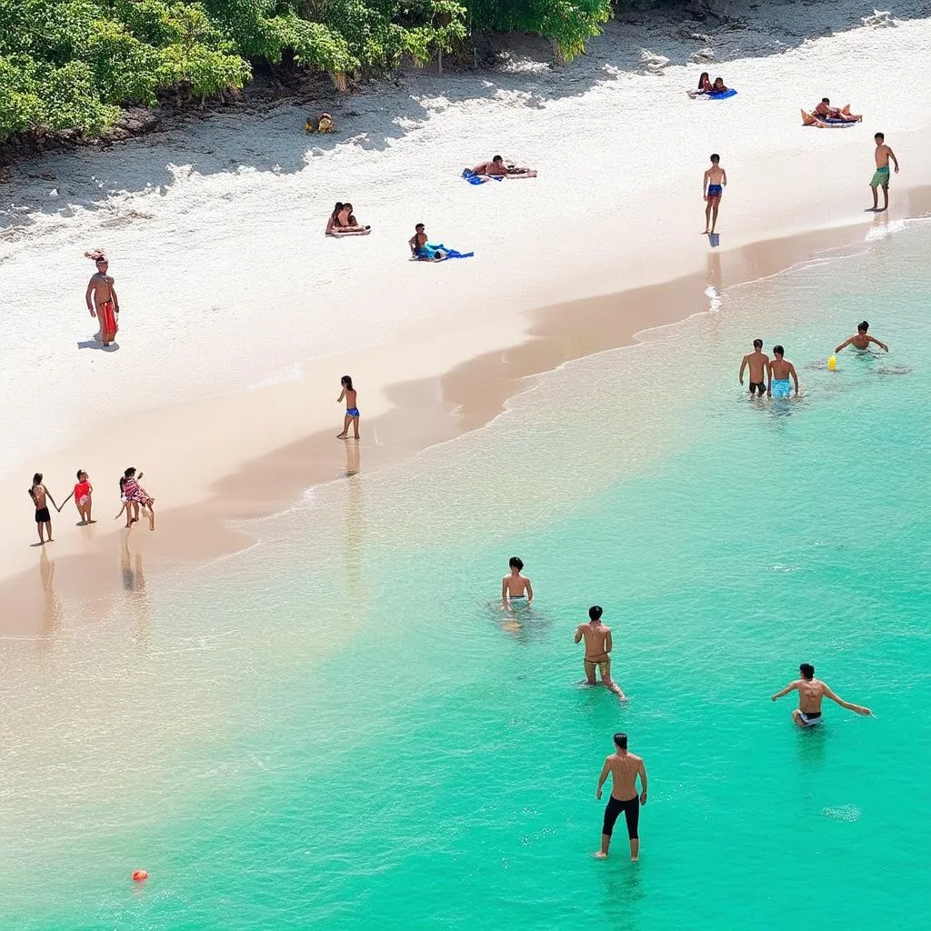 Bãi biển Hồ Tràm