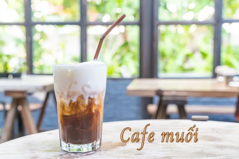 Nguyên liệu làm cafe muối