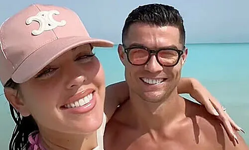 Georgina Rodriguez and Cristiano Ronaldo