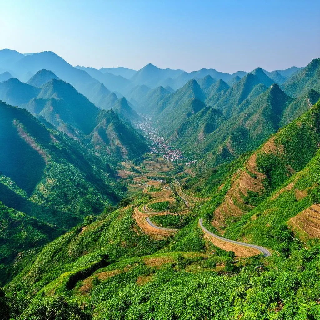 núi rừng hà giang