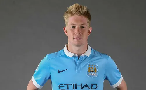 Kevin De Bruyne thi đấu cho Man City