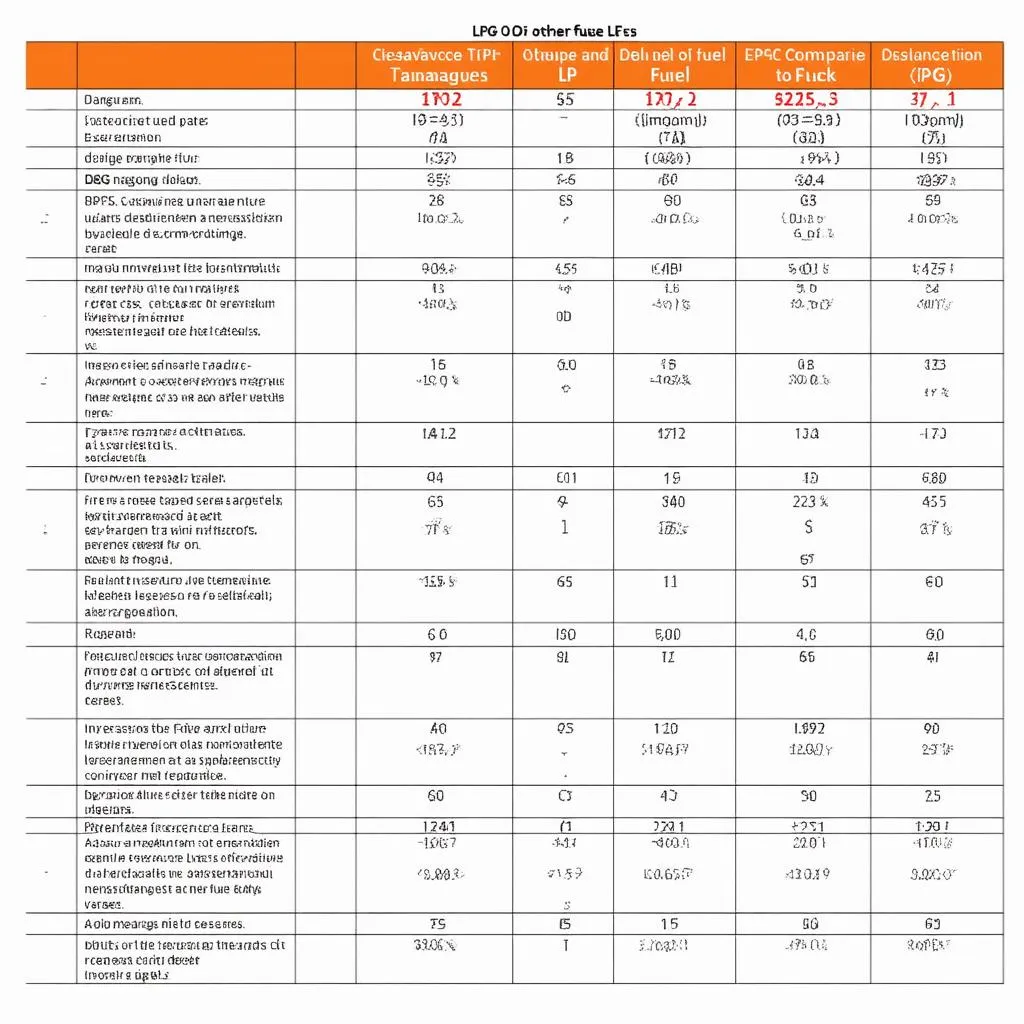 So sánh LPG với các loại nhiên liệu khác