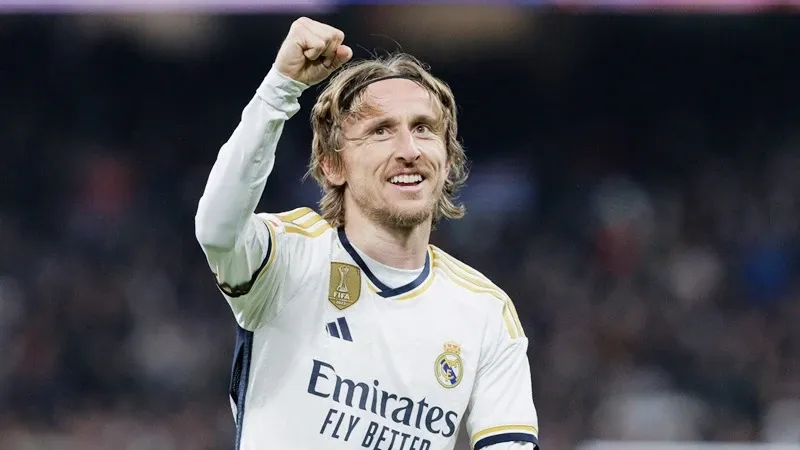 Luka Modric trong màu áo Real Madrid