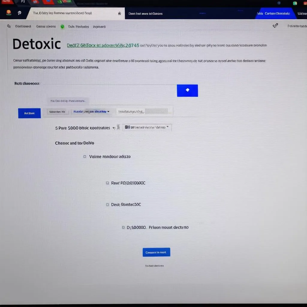 Mua Detoxic trên mạng