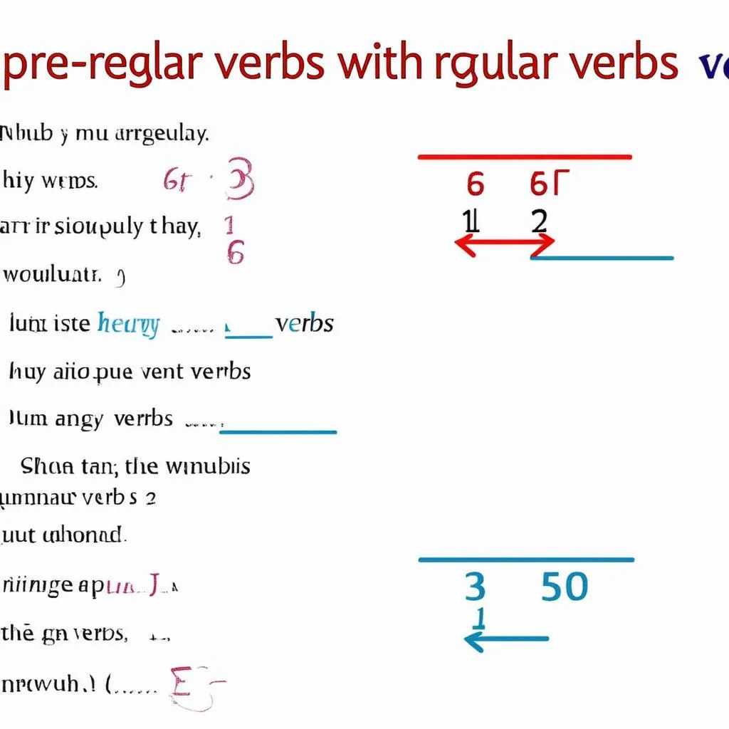 So sánh regular verb với irregular verb