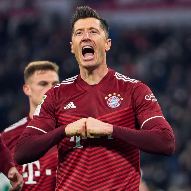 Lewandowski trong màu áo Bayern Munich