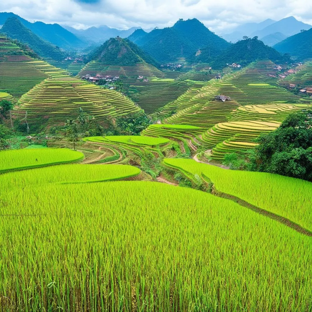 Ruộng bậc thang Sa Pa